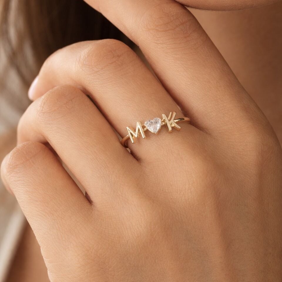 Tasarım Harf Yüzük