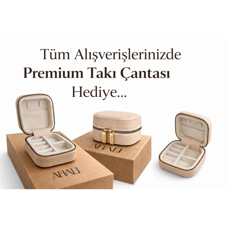 14 Ayar Altın Altıgen Eklem Yüzüğü