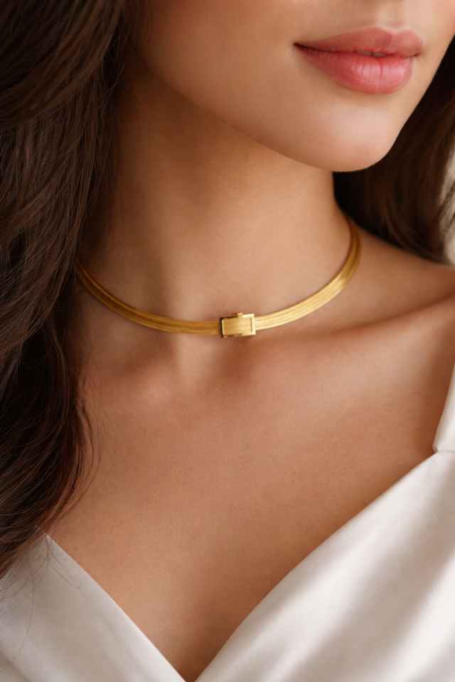 14 Ayar Trabzon Hasır Boyunluk